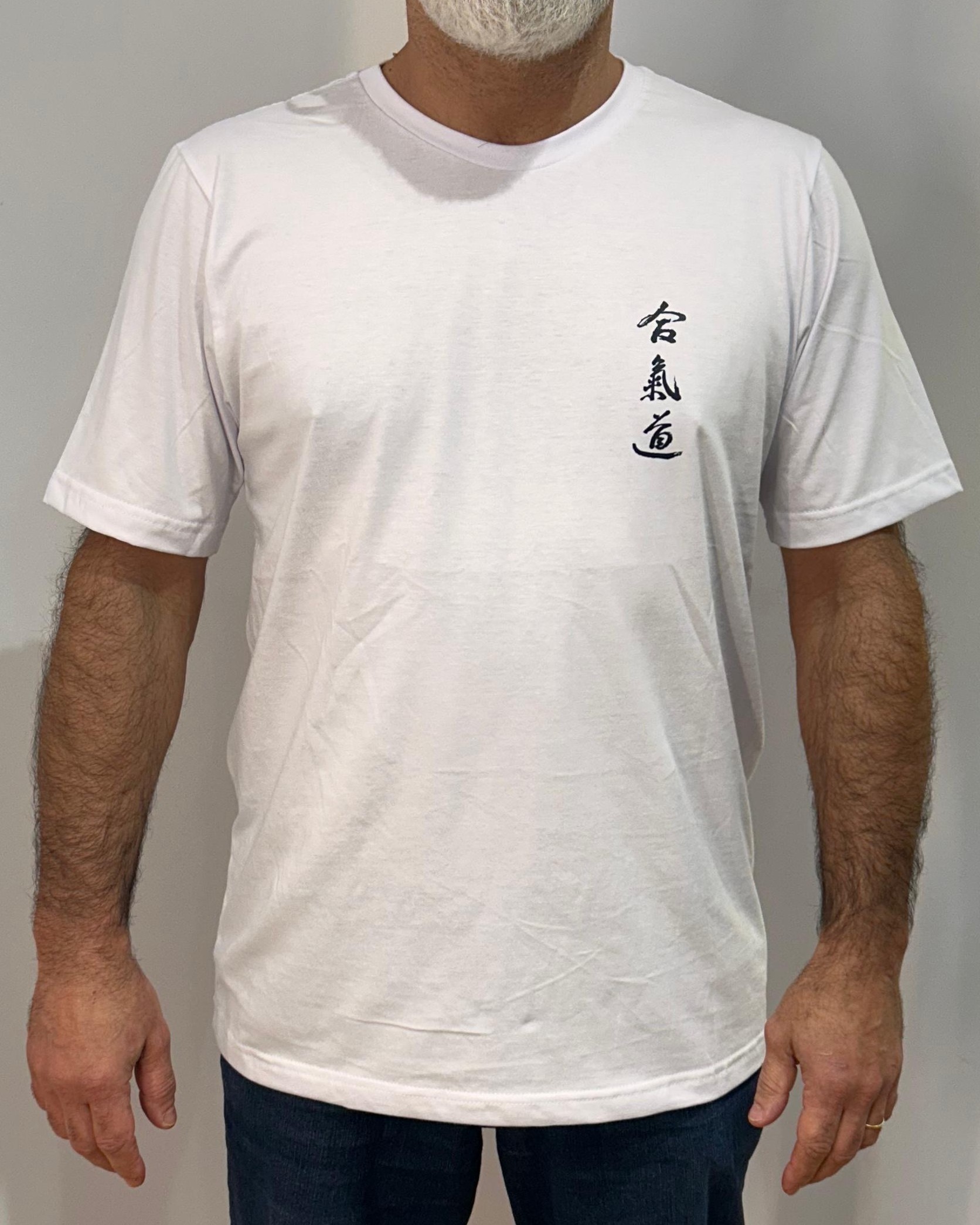 Camiseta Temática Aikido Branca – INSBRAI
