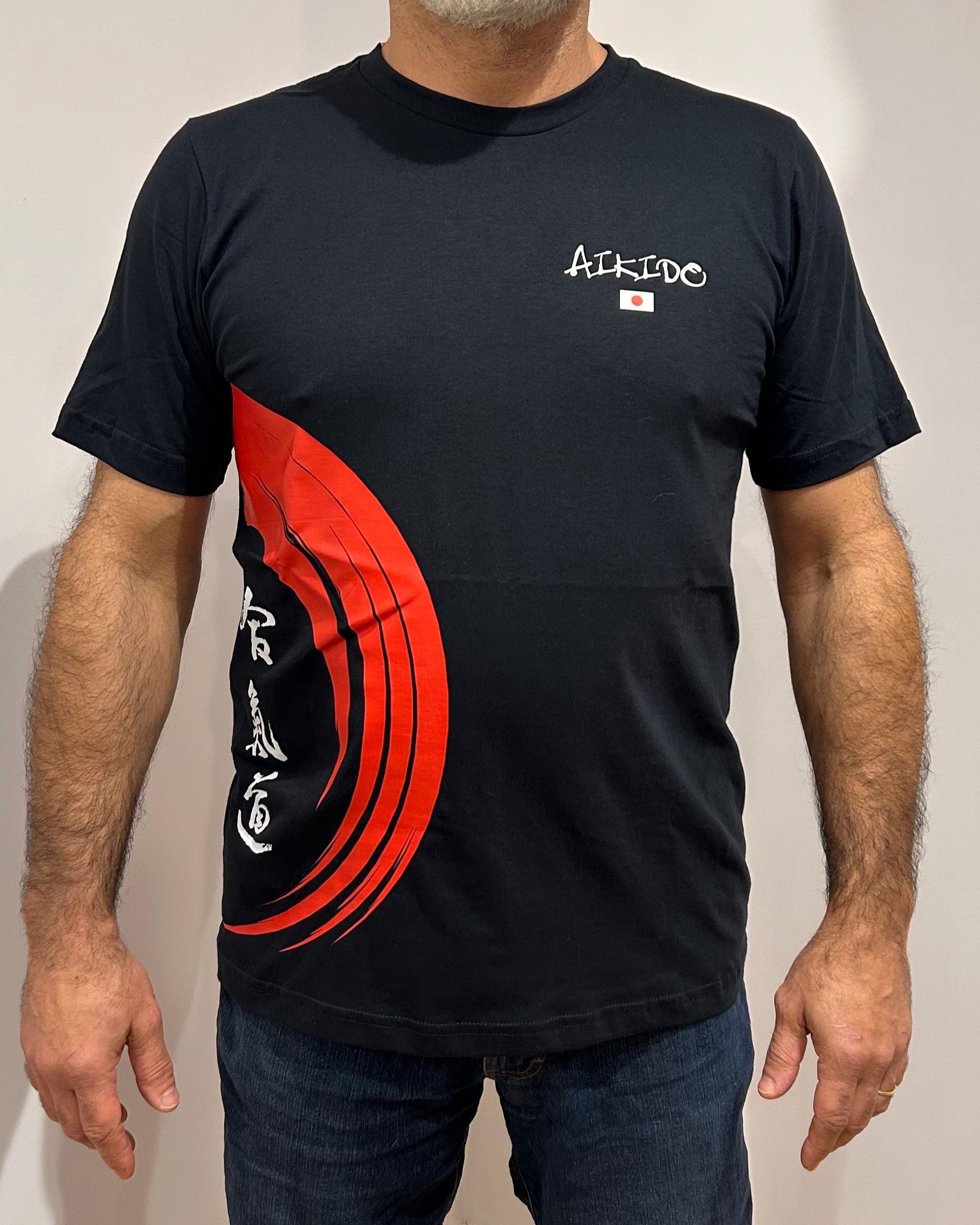 Camiseta Temática Aikido Preta – INSBRAI